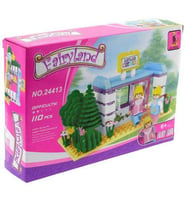 Ausini-Asya Brick 24413 Fairyland Serisi, Kamelyalı EV 110 Parça