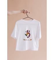 Baş Harfli İsim Tasarımlı Tişört Kişiye Özel ( Unisex - Büyük - Çocuk )