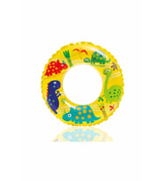 Şeffaf Baskılı Şişme Simit 61Cm