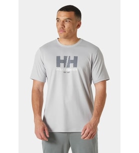 Helly Hansen Hh Tech Graphic T-Shirt 2.0 (Gri)