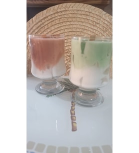 Soyavaks Latte Mum (Beyaz - Yeşil)
