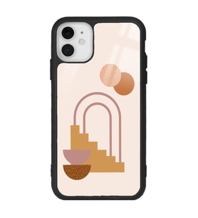 iPhone 11 Nude Stairs Tasarımlı Glossy Telefon Kılıfı