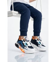 Cool Lacivert Misina Bağcıklı Işıklı Hafif Erkek Çocuk Spor Ayakkabı Remy P