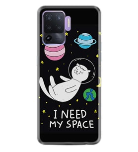 Kılıfland Oppo Reno 5 Lite Kılıf Silikon Resimli Kapak I Need My Space Stok 918