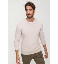 Chuba Erkek Taş V Yaka Triko Kazak 20W151
