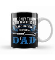 Happy Father Engineer 01 Kupa Bardak Porselen