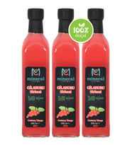 Minecal Gilaburu Sirkesi 3x500 ml – %100 Katkısız Doğal  Şekersiz  Koruyucu Içermez