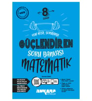 Ankara Yayıncılık Ankara Yayıncılık8. Sınıf 2025 Matematik Güçlendiren Soru Bankası (Çok Renkli)