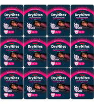 Drynites Emici Gece Külodu/Külot Bez Kız 13+ Yaş (48-60KG) X Large 240 Adet Mega Pk (12PK*20)