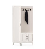 Irmak Portmanto Askılık Ayakkabılık Aynalı 100x37x195