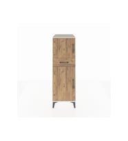 Kronos Dolap 2 Raflı Tek Çekmeceli 2 Kapaklı 44x59x134 Aytaşı-Çam
