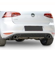 Vw Golf 7 GTI Difüzör Piano Black Sağ Sol Tek Egzoz Çıkışlı 2012 ve 2017 arası