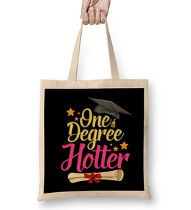 One Degree Hotter 2020 Graduation Day Bez Çanta Uzun Saplı