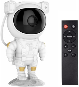 Astronot Galaxy Projektör LED Galaksi Işık Projektörü Çok Renkli Nebula Galaksi Yıldızlı Gece Işığı Uzaktan Kumandalı Projektör USB Planetaryum Projektörü Hediyelik Eşya