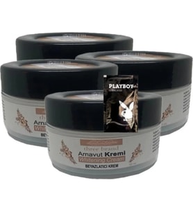 Süper Three Brand 4lü Adet Arnavut Whitens Cream 50 ml + 1 Adet Jel Hediye