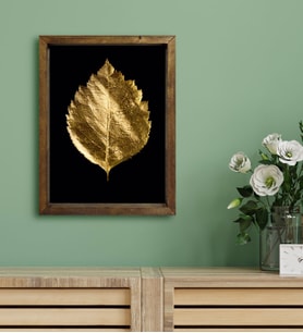 BK Gift Otel Odası Konseptli Doğal Masif Ahşap Çerçeveli Tablo 30x40cm-115