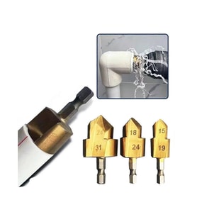PPRC Boru Genişletme ve Delme Bits Uçlu Matkap Seti DMX4760