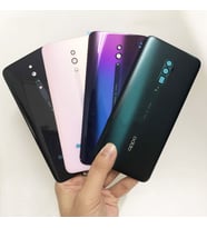 Oppo Reno Arka Batarya Kapağı (Beyaz - Beyaz)