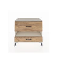 Kronos Şifonyer Tek Raflı 2 Çekmeceli 88x59x80 Aytaşı-Çam