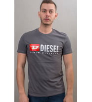Diesel Erkek T-shirt - Gri