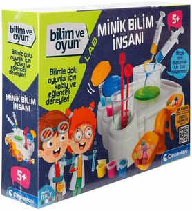 Clementoni Bilim Ve Oyun - Minik Bilim İnsanı (Krem)