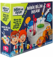 Clementoni Bilim Ve Oyun - Minik Bilim İnsanı (Krem)