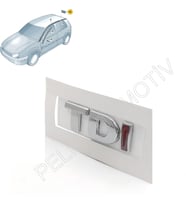 Polo (2002-2010) Bagaj Kapak TDI Yazı 3B0853675AB