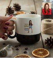 Kişiye Özel Karikatürlü Cute But Sagittarius Yay Burcu Kupa Bardak Pro Doğum Günü Hediyesi