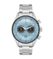 MOMENTUS CC102T-10SS KRONOLU-TAKVİMLİ-WR 10ATM- ÇELİK ERKEK KOL SAATİ