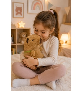 Yumuşacık Sevimli Kapibara Peluş Oyuncak 25 Cm
