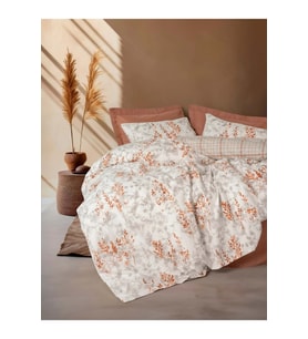 Cotton Box Rf Modeline -Lamina Tarçın- Tek Kişilik Nevresim Takımı