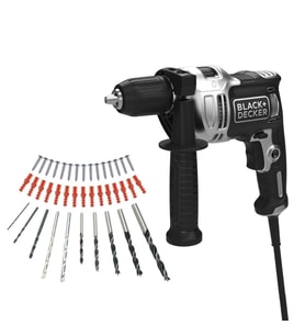 Black+Decker BEH71A40SK-QS Silver 710 W Darbeli Matkap