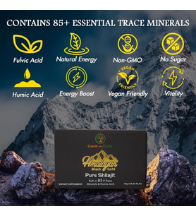 Black Gold Pure Shilajit Resin 10 G. 94.5% Fulvic Acid – 500mg, 20 Servings