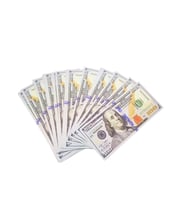 Düğün Parası Sahte Para 200 Adet Şaka Oyun Parası 100 Dolar (Yeşil)