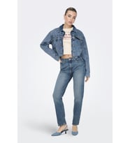 ONLEMILY HW STRAIGHT ANK DNM AZG611 (Koyu Mavi)