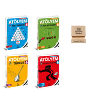 Arı 6. Sınıf Matematik Fen Bilimleri Türkçe ve Sosyal Bilgiler Atölyem 4lü Set + Telefon Standı