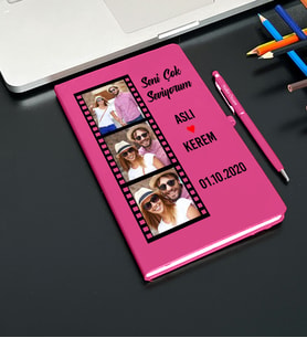 Kişiye Özel Deri Tasarım Defter TS58