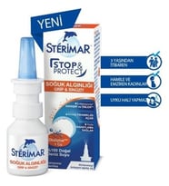 Sterimar Burun Spreyi Stop & Protect Soğuk Algınlığı 20 ml