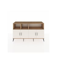 Kronos Konsol 6 Raflı 4 Kapaklı 176x59x99 Çam-Aytaşı/Çam