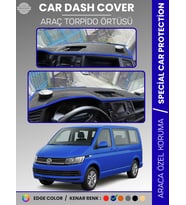 VOLKSWAGEN TRANSPORTER T6 (2015-2020) Torpido Örtüsü Ön Göğüs Koruma Torpido Koruma Tam Uyum