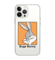Iphone 12 PRO Uyumlu Bugs Bunny Tasarımlı Şeffaf Telefon Kılıfı