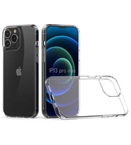 Apple iPhone 13 Pro Kılıf Full Şeffaf Sararmaz Kapak (Renksiz)