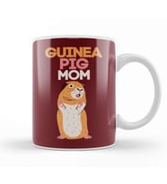 Guinea Pig Mom 01 Kupa Bardak Porselen
