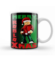 Merry Robloxmas Xmas Kupa Bardak Porselen