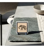 Fil Formlu Modern Dekoratif Obje, Ofis ve Ev Dekoru İçin Özel Bir Seçim 10x10 cm