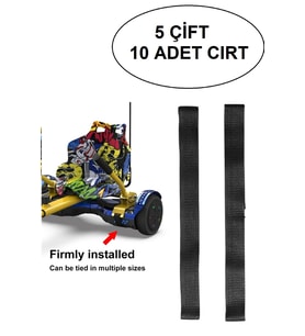 Hoverkart Hoverway Tüm Modeller ile Uyumlu Cırt 5 Çift 10 Adet