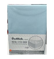 Özdilek Colourist Fitted Lastikli Tek Kişilik Çarşaf Seti (100x200)-Aqua (Mavi)