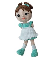Mint Bıdış Bebek Amigurumi Organik Oyuncak