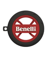 Benelli Logolu Özel Tasarım Lastik Detaylı Motosiklet Anahtarlığı