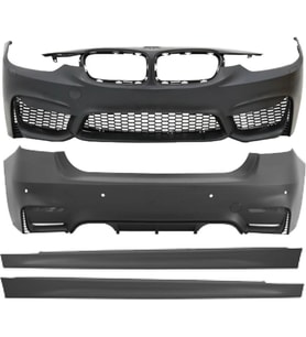 BMW F30 2012-2018 Gövde Kiti Far Yıkamalı PDCli Arka Egz.Çıkışlı Marşpiyelli China B A0302102 Wender